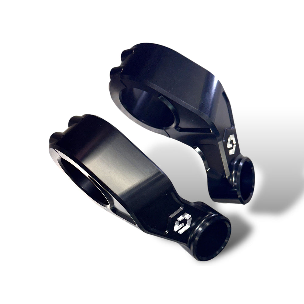 CAN AM MAVERICK R REAR BUMPER/TIRE CARRIER BILLET CLAMP