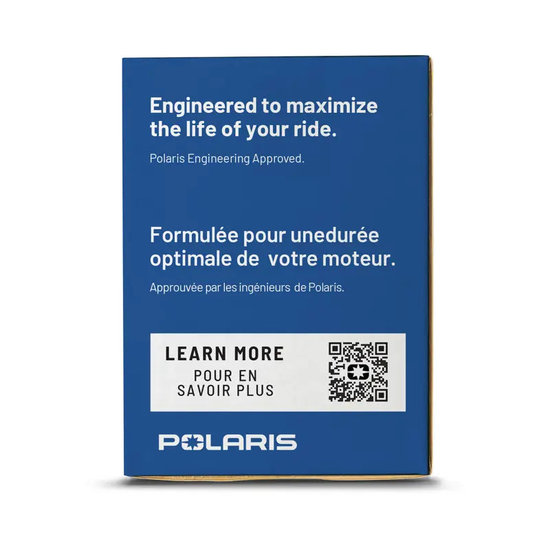 Polaris Engineered Oil Change kKit packaging. 