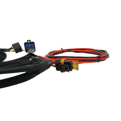 RZR® Pro Series High Current Harness + Rocker Switch & Pulse Bar Plug | UTVS-PRO-HRN-HC-RKR