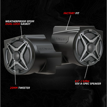 2020-2024 Polaris® RZR PRO Series Phase-4 A-Spec 5-Speaker 800watt System for Ride Command