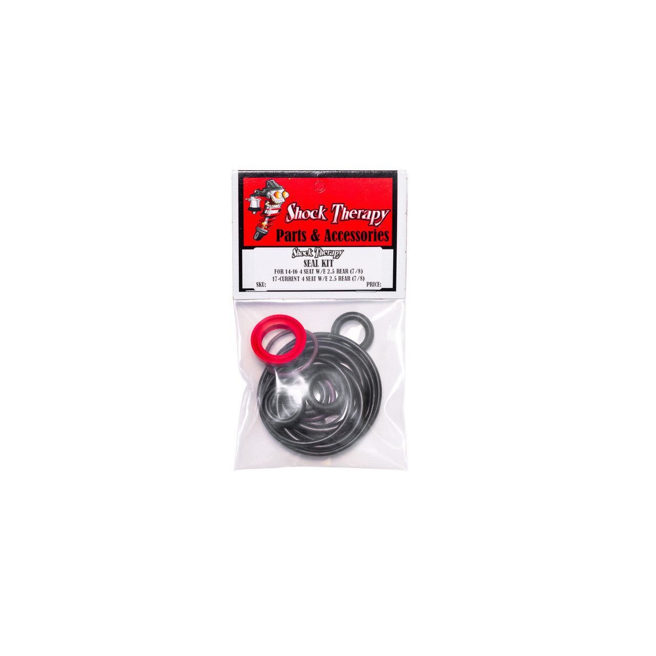 Shock Therapy Seal Kit for a Walker Evans 2.5 inch UTV Shock with a 7/8 inch diameter shaft