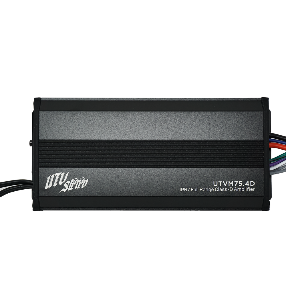 
                      
                        M-Series 600W 4-Channel Amplifier | UTVM-75.4D
                      
                    