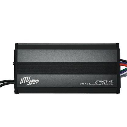 M-Series 600W 4-Channel Amplifier | UTVM-75.4D