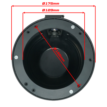 6.5" Cage Mount Pods - Unloaded (Pair) | UTVS-CP65