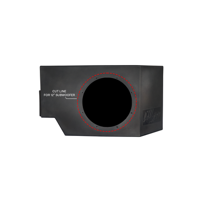 Can-Am® Defender 1200W Single Driver Side 10" Subwoofer Kit | UTVS-DEF-SUB-1200-DRIVER