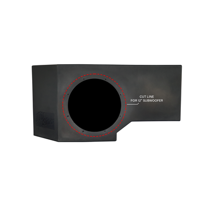 Can-Am® Defender 1200W Single Passenger Side 10" Subwoofer Kit  | UTVS-DEF-SUB-1200-PASS