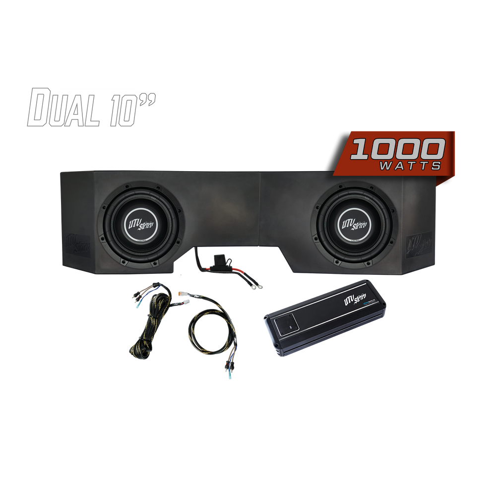 Can-Am® Defender 1000W Dual 10" Subwoofer Kit | UTVS-DEF-SUB-1000-2