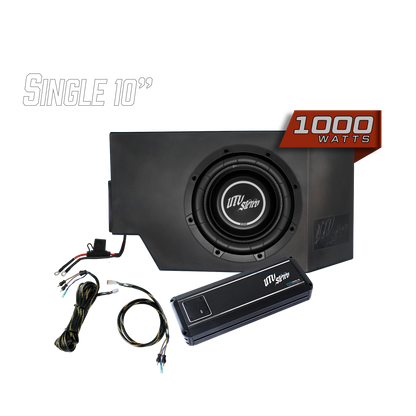 Can-Am® Defender 1000W Single Driver Side 10" Subwoofer Kit | UTVS-DEF-SUB-1000-DRIVER