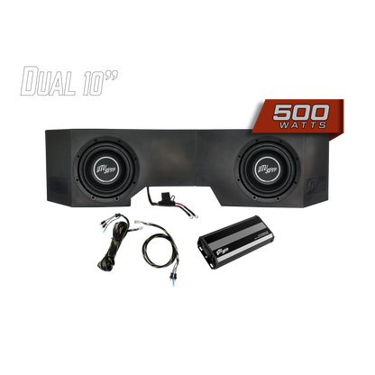 Can-Am® Defender 500W Dual 10" Subwoofer Kit | UTVS-DEF-SUB-500-2