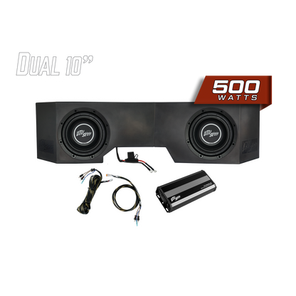 Can-Am® Defender 500W Dual 10" Subwoofer Kit | UTVS-DEF-SUB-500-2