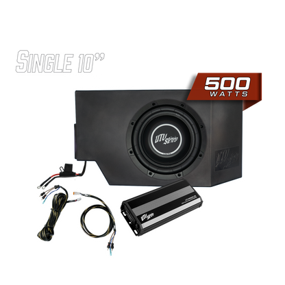 Can-Am® Defender 500W Single Driver Side 10" Subwoofer Kit | UTVS-DEF-SUB-500-DRIVER