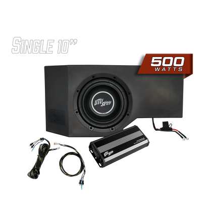 Can-Am® Defender 500W Single Passenger Side 10" Subwoofer Kit | UTVS-DEF-SUB-500-PASS