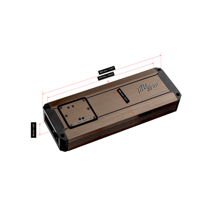 Elite Series 1600W 5-Channel Amplifier | UTVS-E1600.5D