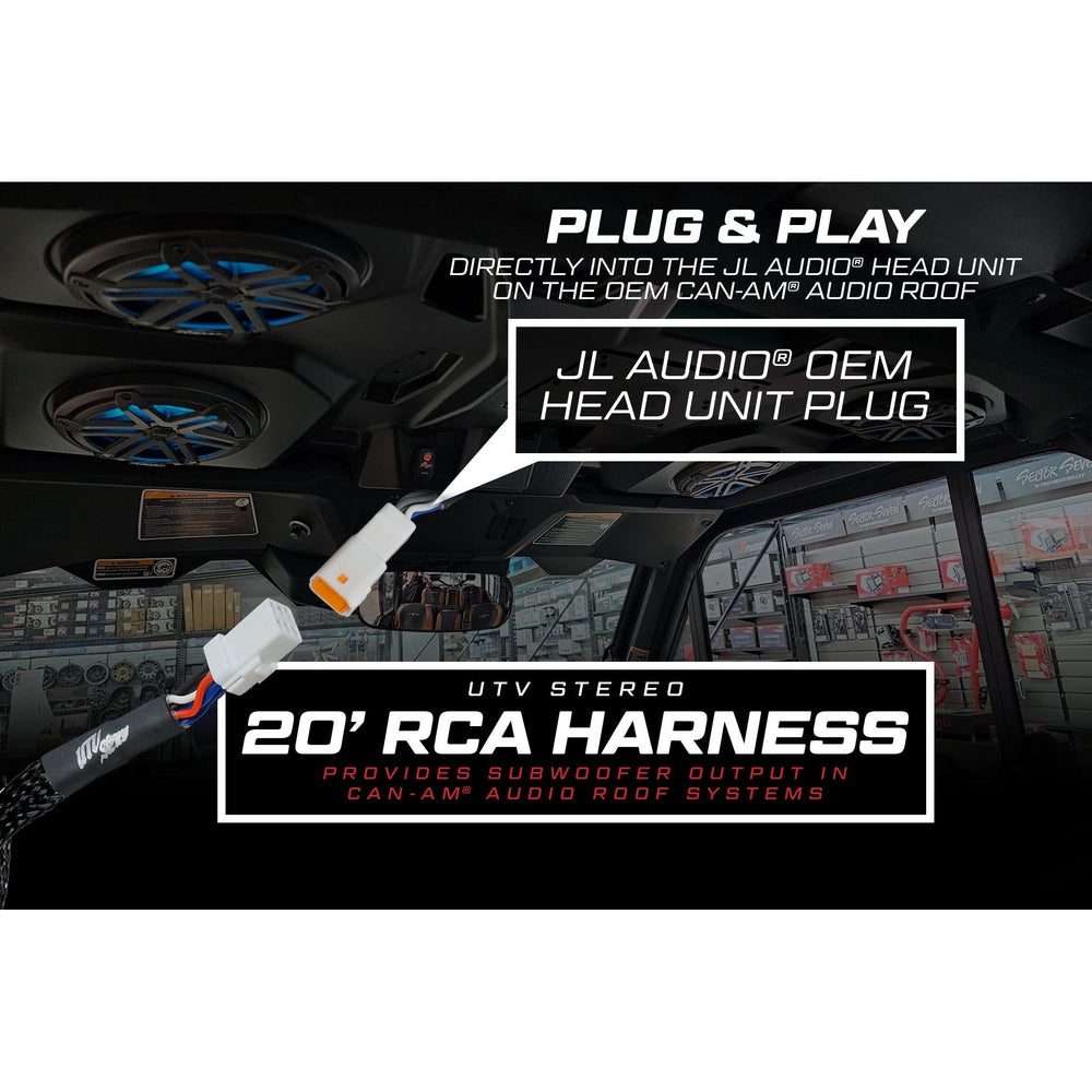 
                      
                        20' RCA Harness | UTVS-HRN-RCA-20
                      
                    