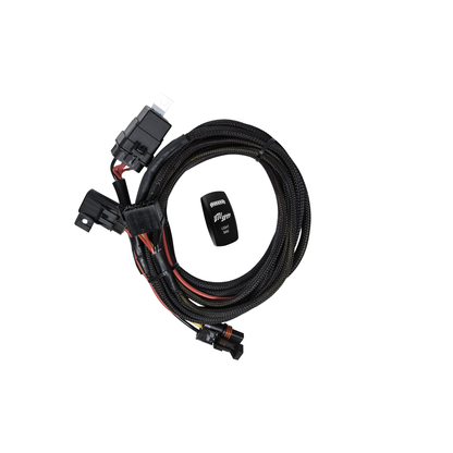 RZR® Pro Series High Current Harness + Rocker Switch & Pulse Bar Plug | UTVS-PRO-HRN-HC-RKR