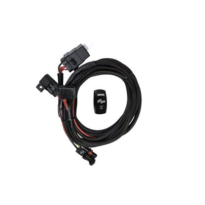 RZR® Pro Series High Current Harness + Rocker Switch & Pulse Bar Plug | UTVS-PRO-HRN-HC-RKR