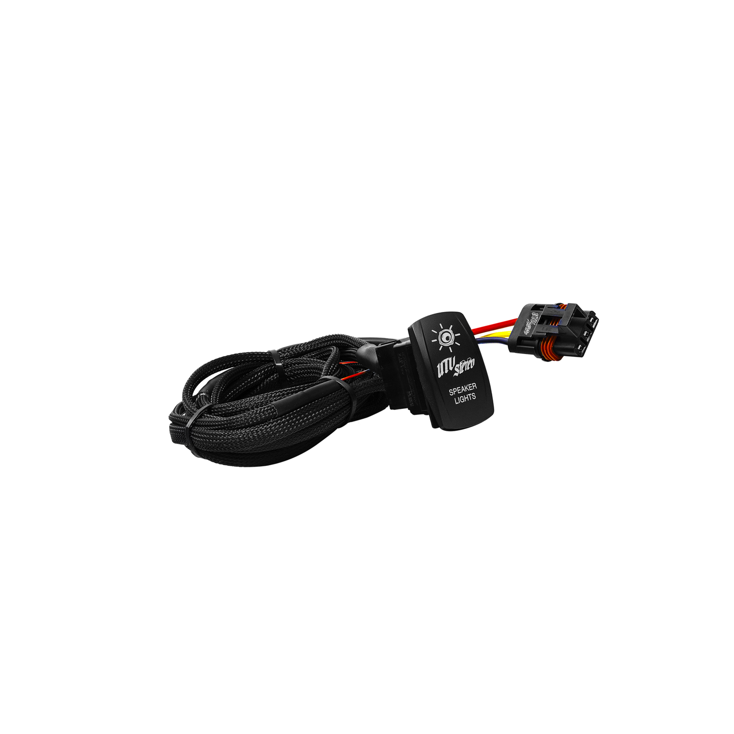 RZR® Pro Series Low Current Harness + Rocker Switch & Pulse Bar Plug | UTVS-PRO-HRN-LC-RKR