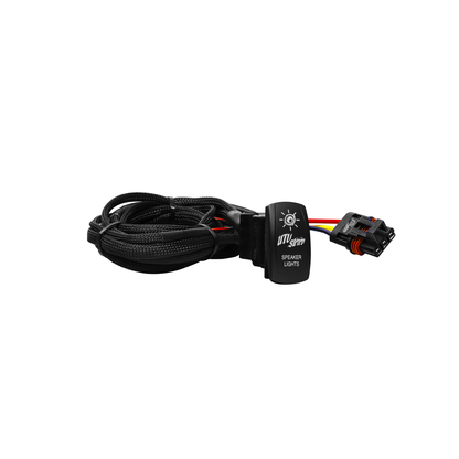 RZR® Pro Series Low Current Harness + Rocker Switch & Pulse Bar Plug | UTVS-PRO-HRN-LC-RKR