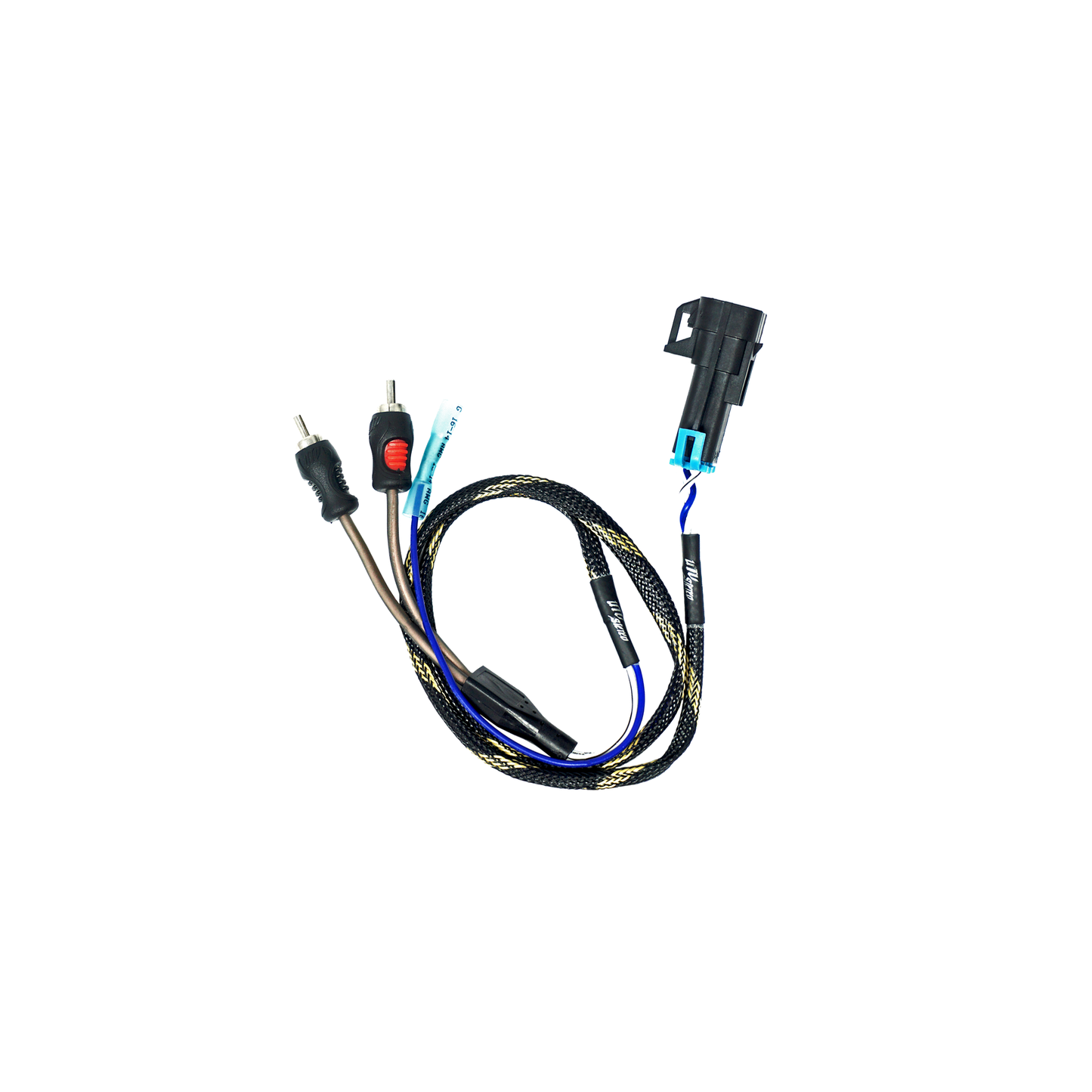 Polaris® Ranger 1500 Subwoofer RCA Output Harness | UTVS-RNG-RC-SUB-OUT
