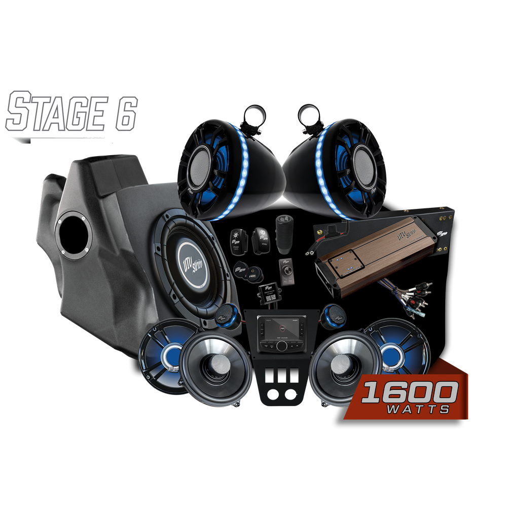 RZR® Pro Series Elite Stage 6 Stereo Kit | UTVS-PRO-S6-E