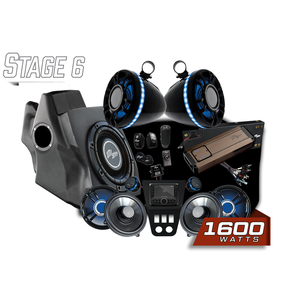 RZR® Pro Series Elite Stage 6 Stereo Kit | UTVS-PRO-S6-E