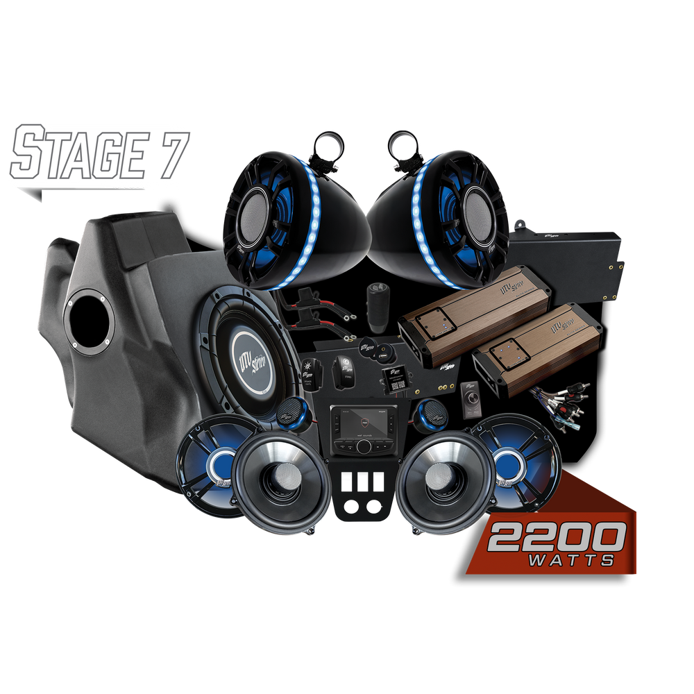 RZR® Pro Series Elite Stage 7 Stereo Kit | UTVS-PRO-S7-E