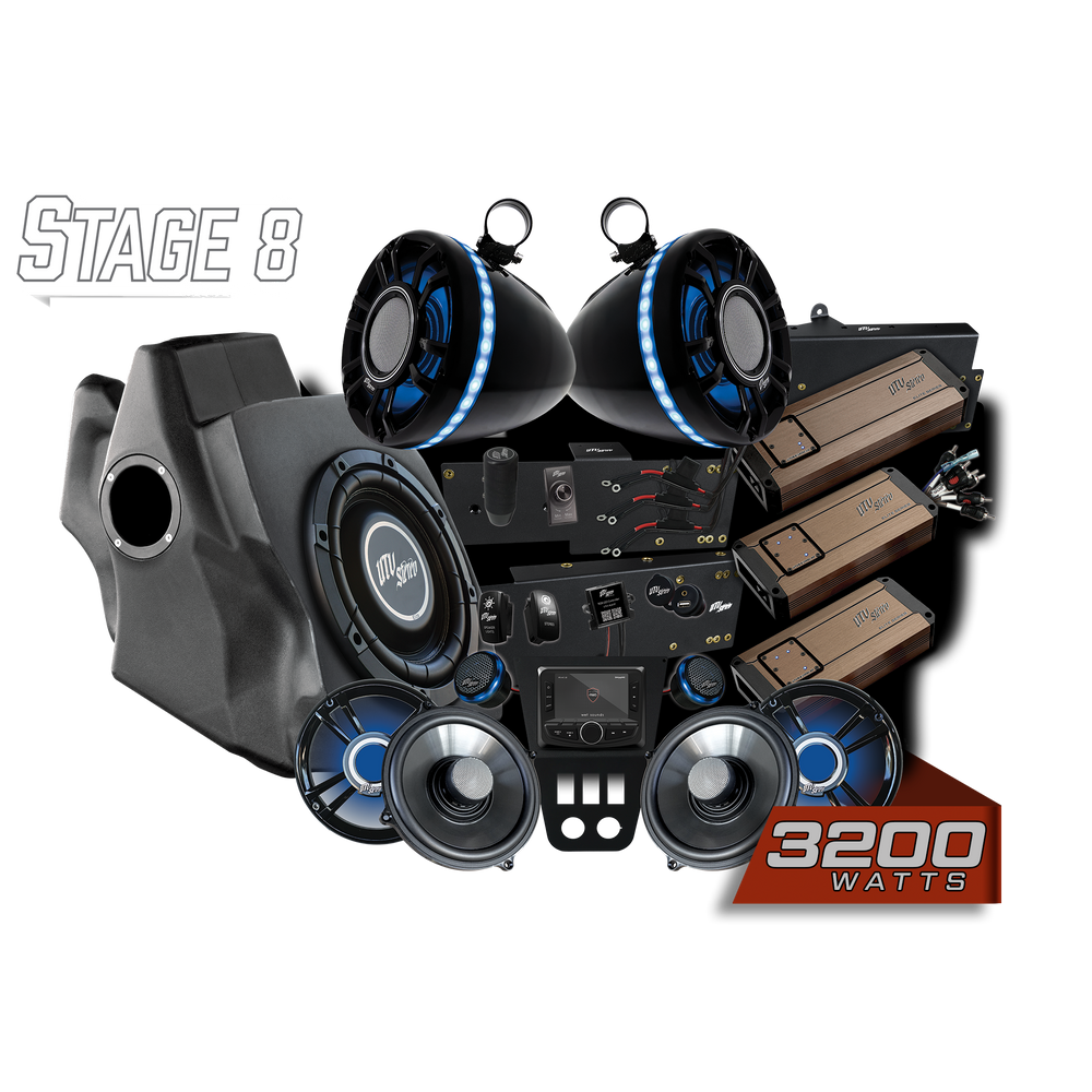 RZR® Pro Series Elite Stage 8 Stereo Kit | UTVS-PRO-S8-E