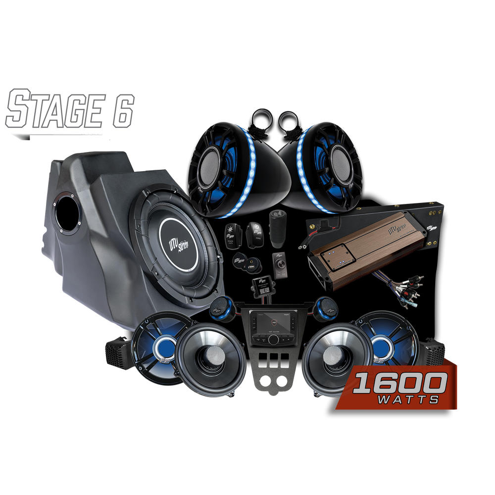 2025+ RZR® Pro Series Elite Stage 6 Stereo Kit | UTVS-PRO2-S6-E