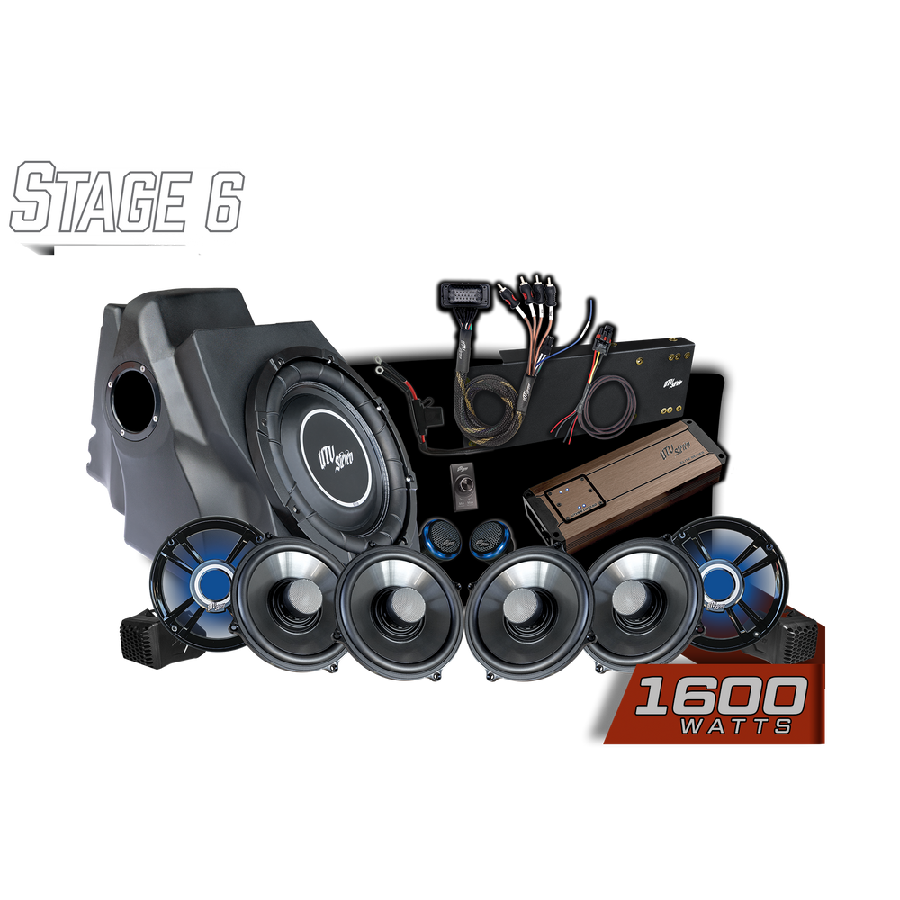 2025+ RZR® Pro Series Ride Command® Stage 6 Stereo Kit | UTVS-PRO2-S6-RC
