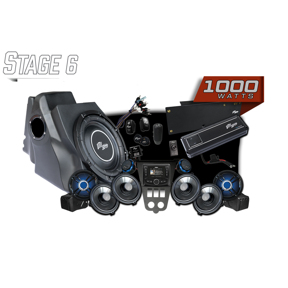 2025+ RZR® Pro Series Signature Stage 6 Stereo Kit | UTVS-PRO2-S6-S