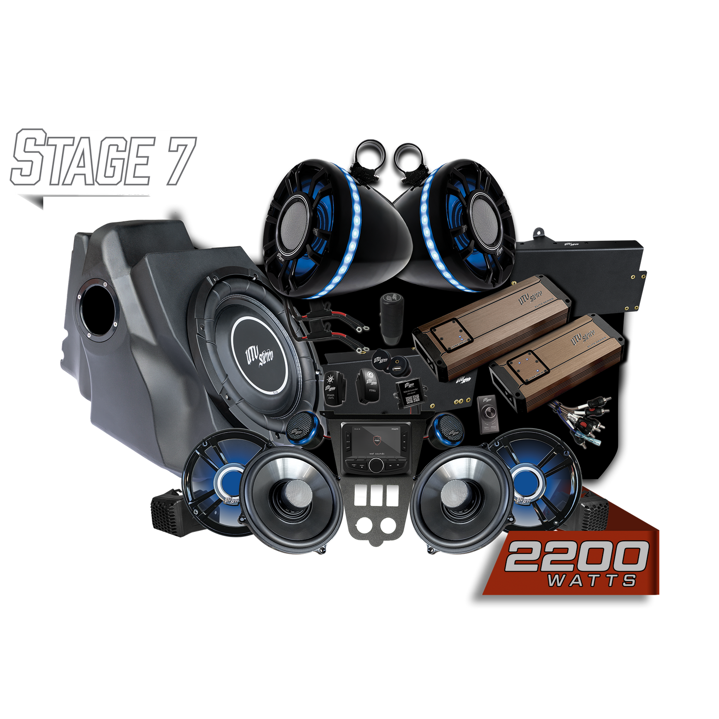2025+ RZR® Pro Series Elite Stage 7 Stereo Kit | UTVS-PRO2-S7-E