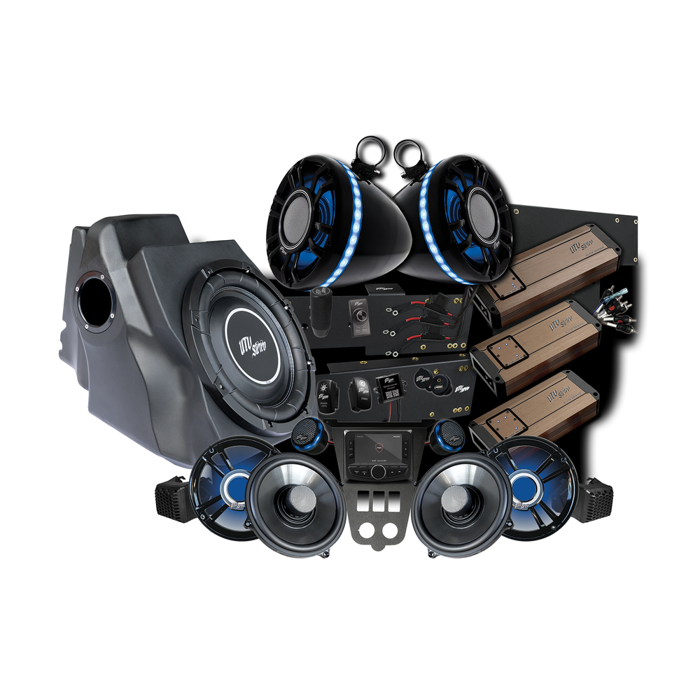 
                      
                        2025+ RZR® Pro Series Elite Stage 8 Stereo Kit | UTVS-PRO2-S8-E
                      
                    