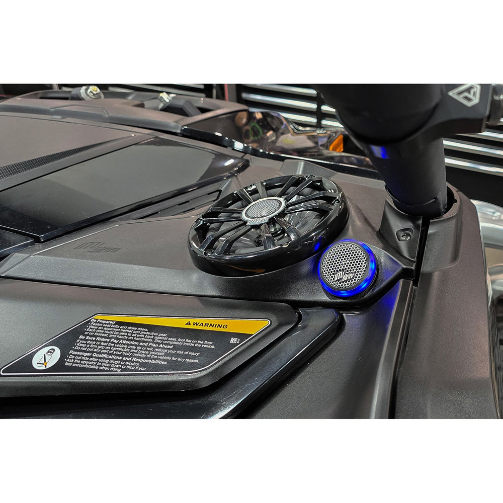 
                      
                        Can-Am® Maverick R 6.5" Dash Panel Speaker Mounts | UTVS-R-DP65
                      
                    