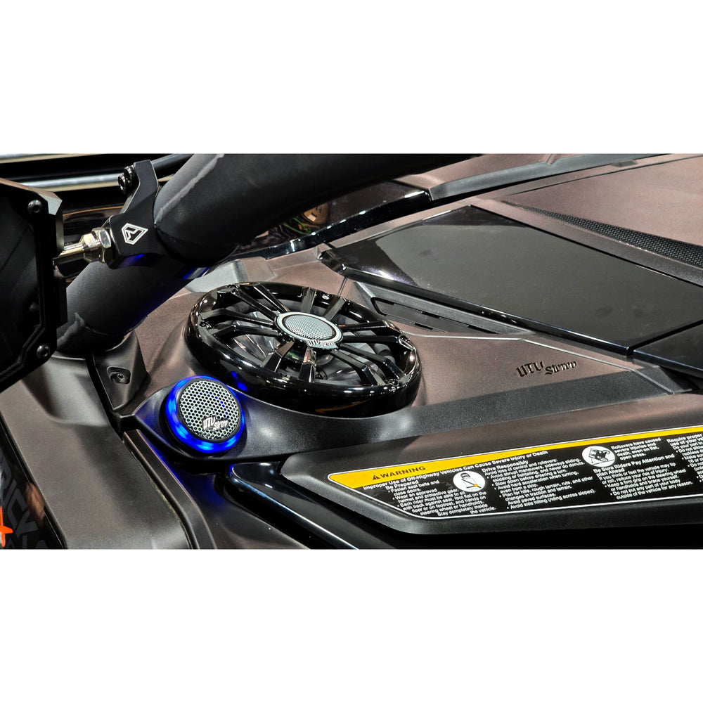 
                      
                        Can-Am® Maverick R 6.5" Dash Panel Speaker Mounts | UTVS-R-DP65
                      
                    