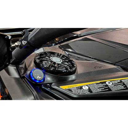 Can-Am® Maverick R 6.5" Dash Panel Speaker Mounts | UTVS-R-DP65