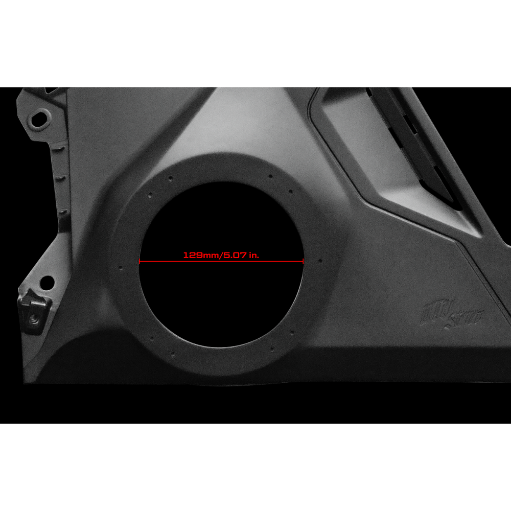 
                      
                        Can-Am® Maverick R 6.5" Dash Panel Speaker Mounts | UTVS-R-DP65
                      
                    