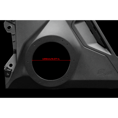 Can-Am® Maverick R 6.5" Dash Panel Speaker Mounts | UTVS-R-DP65