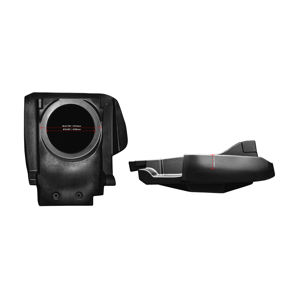 
                      
                        Can-Am® Maverick R 10" Front Passenger Subwoofer Enclosure (2-SEAT MODELS) – Unloaded | UTVS-R-ENC-PASS-2
                      
                    