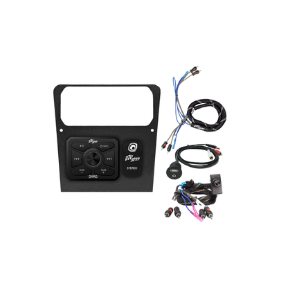 Maverick R Head Unit Mount Kit w/ Bass Knob | UTVS-R-HUMT-KIT-BASS-KNOB