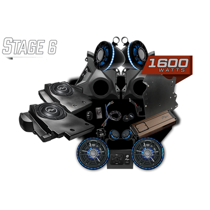 Can-Am® Maverick R Elite Series Stage 6 Stereo Kit | UTVS-R-S6-E