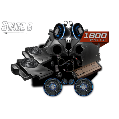 Can-Am® Maverick R BRP GO! Elite Series Stage 6 Stereo Kit | UTVS-R-S6-E-GO