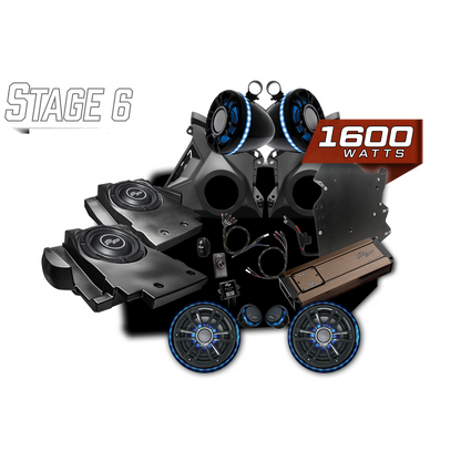 Can-Am® Maverick R BRP GO! Elite Series Stage 6 Stereo Kit | UTVS-R-S6-E-GO