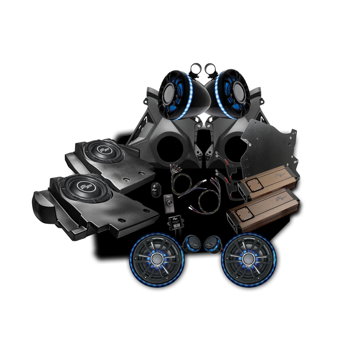 Can-Am® Maverick R BRP GO! Elite Series Stage 7 Stereo Kit | UTVS-R-S7-E-GO