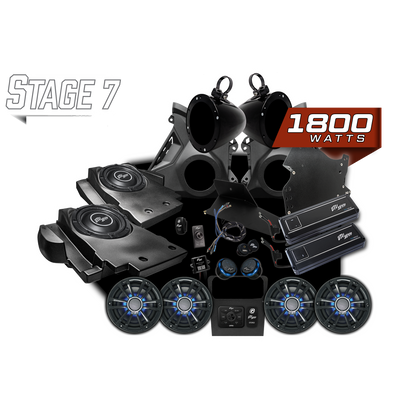 Can-Am® Maverick R Signature Series Stage 7 Stereo Kit | UTVS-R-S7-S