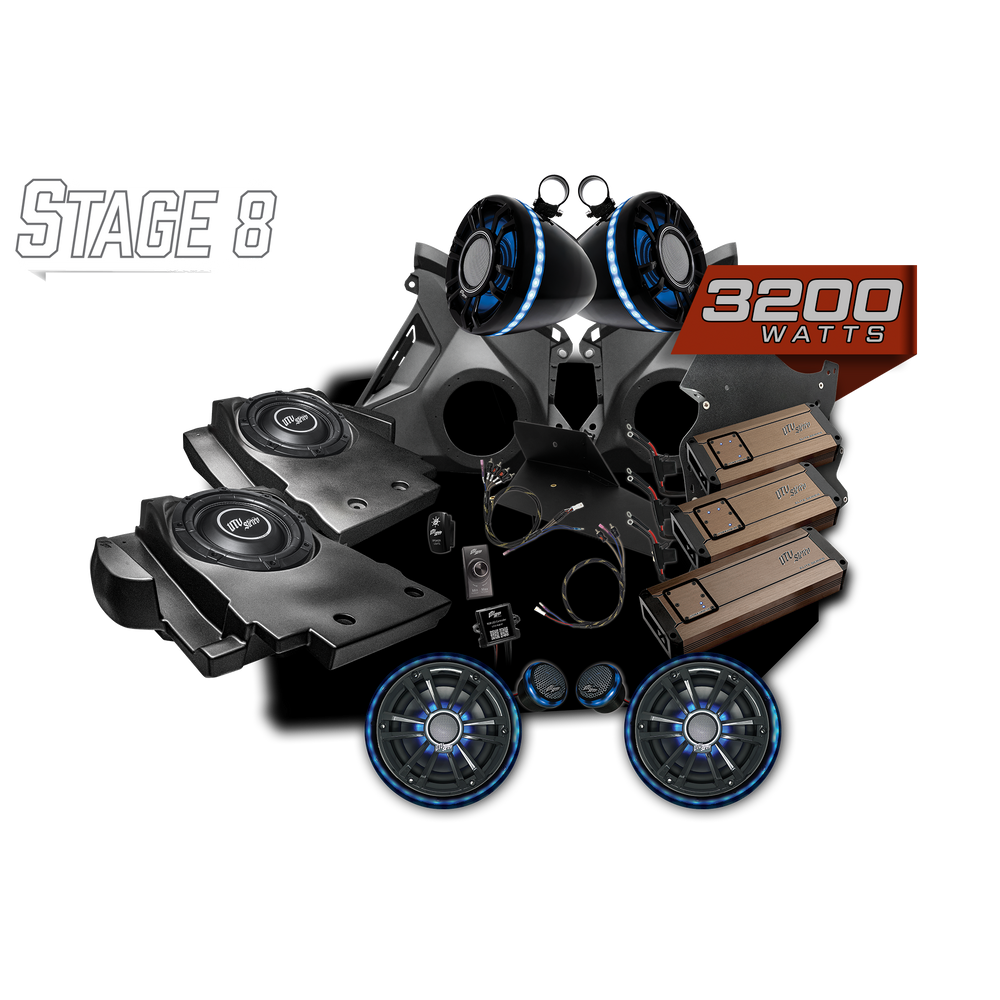 Can-Am® Maverick R BRP GO! Elite Series Stage 8 Stereo Kit | UTVS-R-S8-E-GO