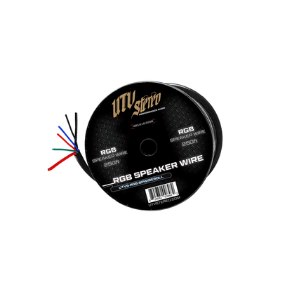 6 Conductor RGB Speaker Wire - 50' | UTVS-RGB-SPWIRE-50