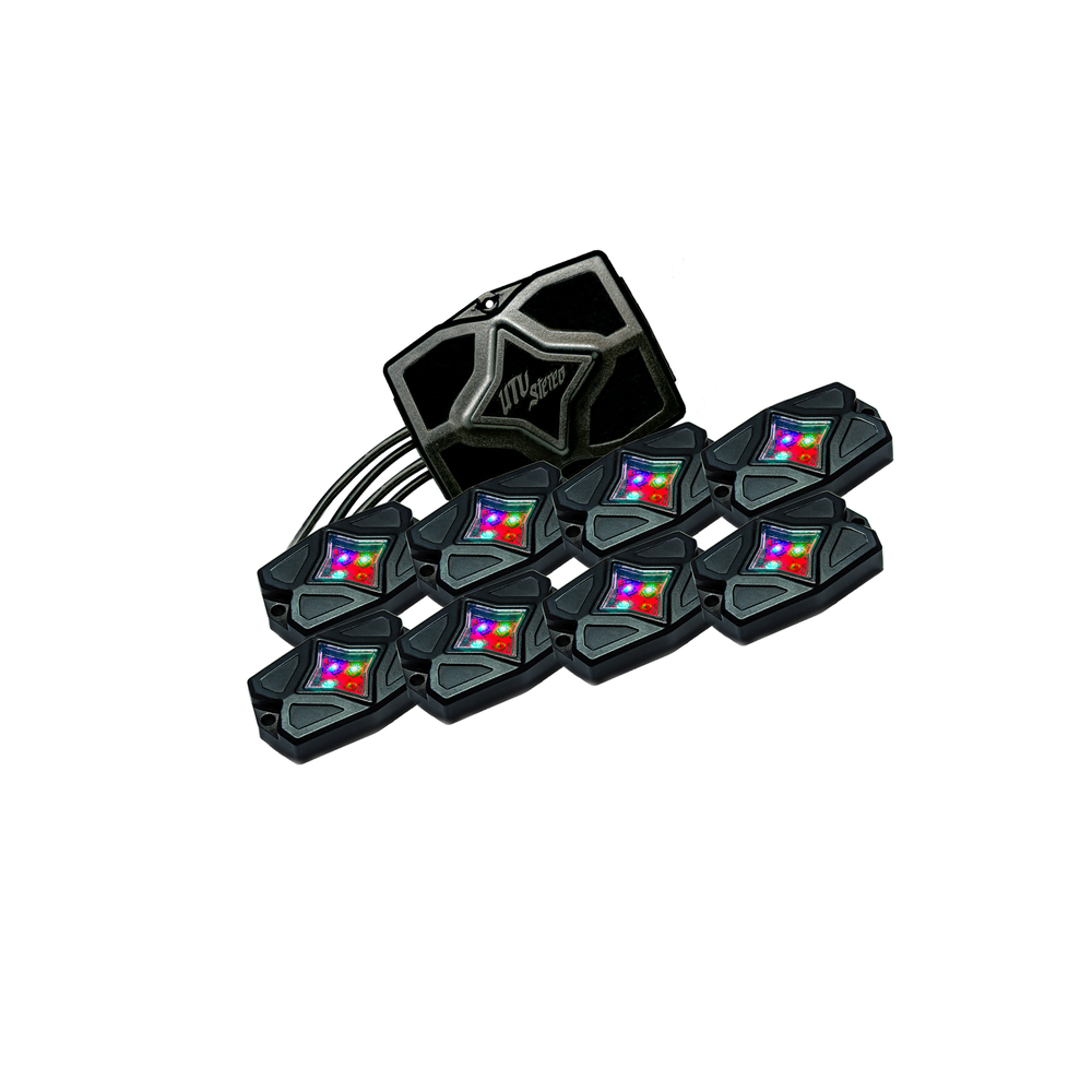 RGBW Rock Light Kit - 8pcs | UTVS-RLKIT8