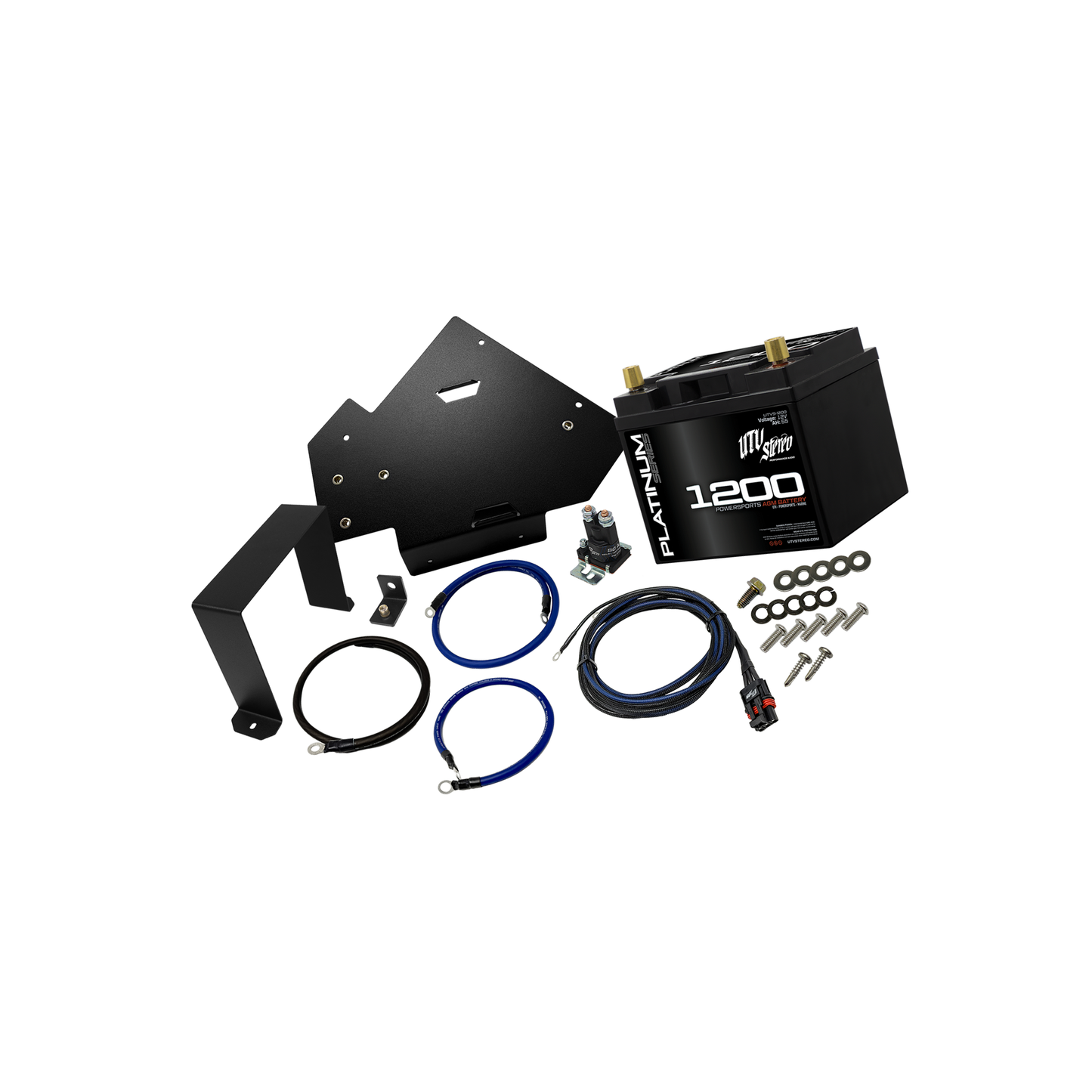 Polaris Ranger 1500 2nd Battery Kit | UTVS-RNG-2BATT-KIT