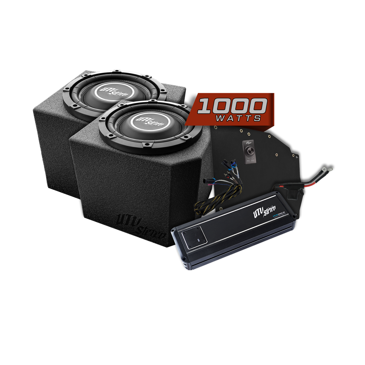 Polaris® Ranger 1000W Dual 10" Subwoofer Kit | UTVS-RNG-SUB-1000-2