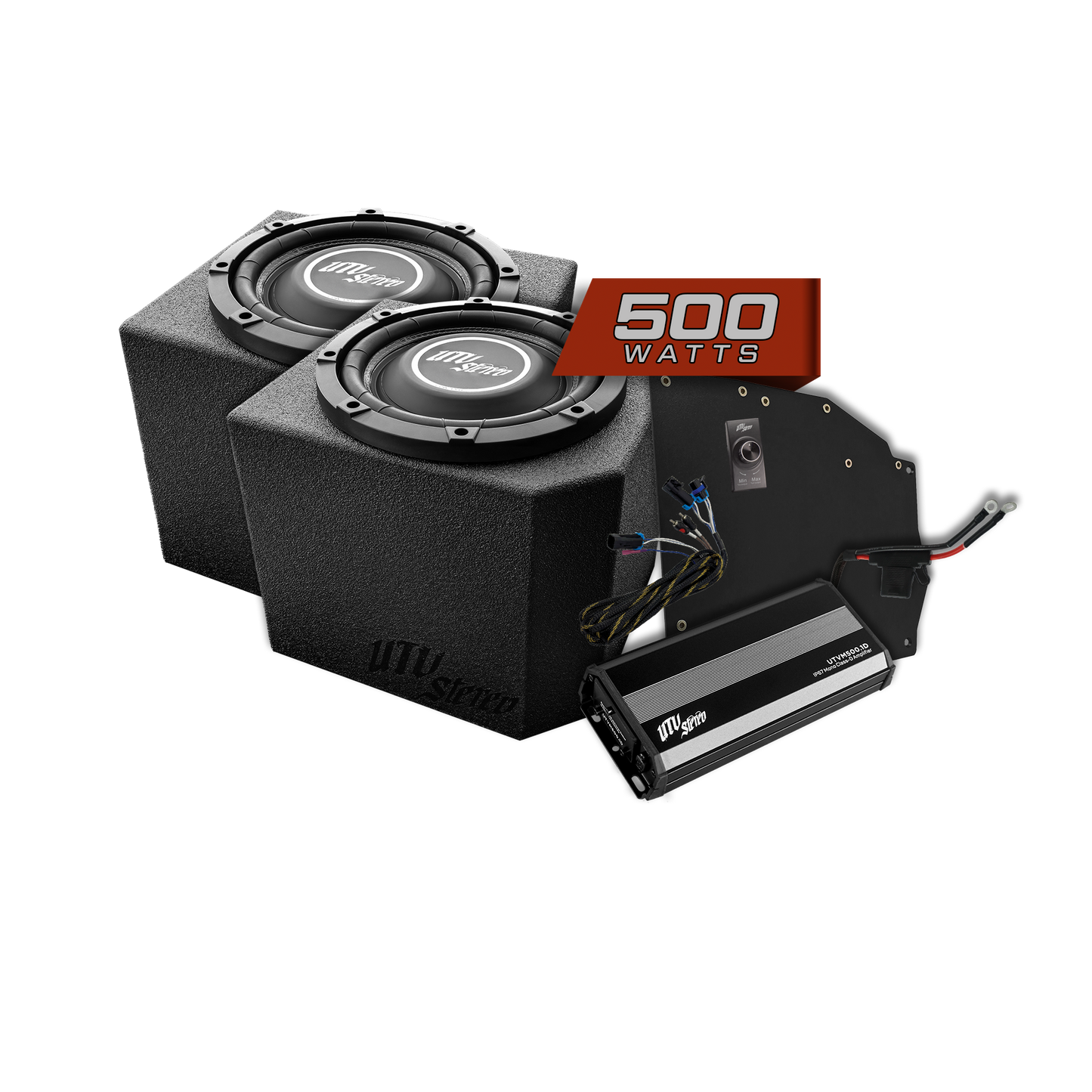 Polaris® Ranger 500W Dual 10" Subwoofer Kit | UTVS-RNG-SUB-500-2